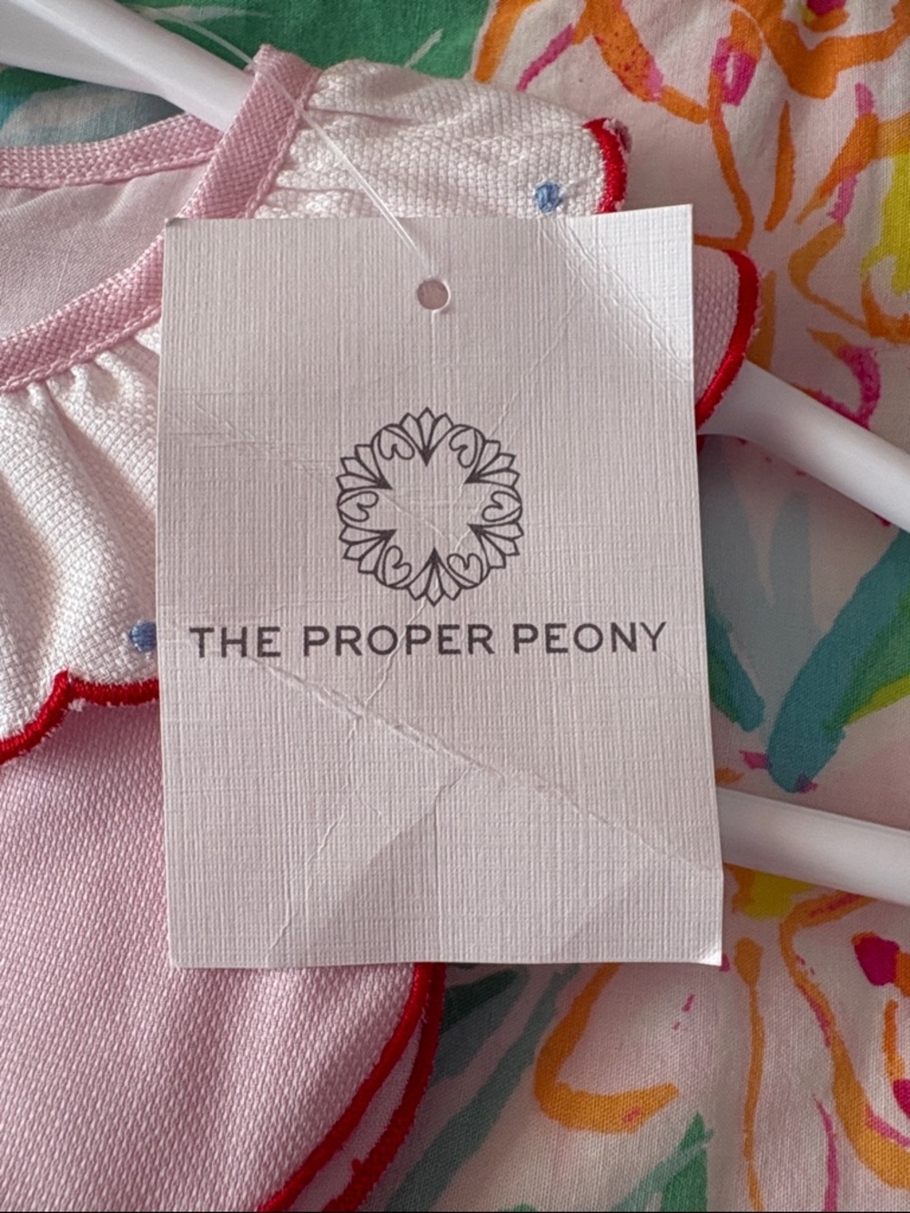 THE PROPER PEONY - Pink Baby Bubble Romper with Strawberry Pockets - Picture 5 of 10